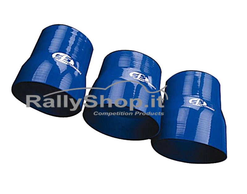 Manicotto giunto riduzione silicone dritto 57-63 mm siliconico 4 strati blu 
