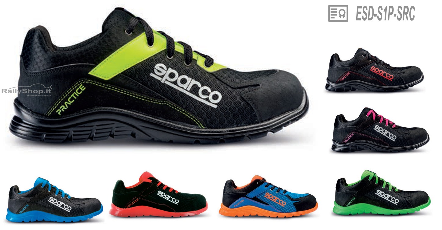Shoes Sparco PRACTICE (ESD-S1P-SRC) - 07517 - RallyShop Italy