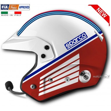 Helmet Sparco AIR PRO RJ-i Martini Racing Stripes 