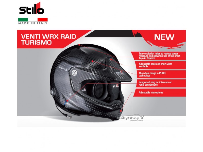 Casco Stilo VENTI WRX RAID Zero Turismo-AA0232CG3R