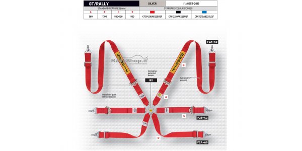 Cintura Sabelt SILVER Rally-CFCI4210A622SU2F