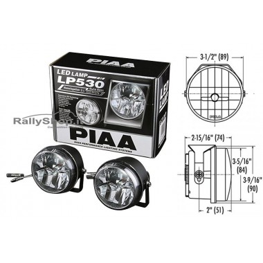 PIAA LP530 (90 MM) (2X 3W LED)
