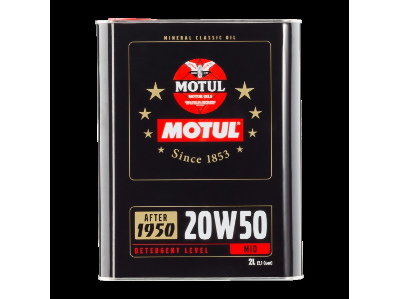 MOTUL CLASSIC 20W-50 ( 2LT )-MOTCLA20w50-104511