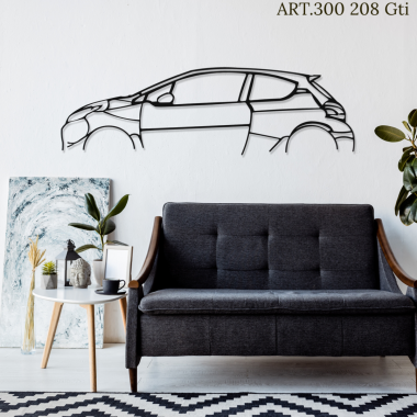 208 GTI Art Style Design
