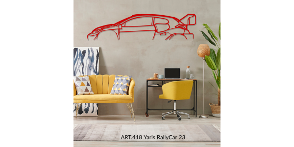 YARIS GR RALLY 23 Art Style Design-INX418